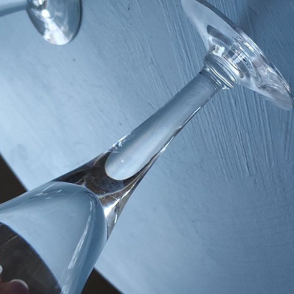 Antique hand-blown primitive cocktail glasses martini glasss 🍸 - Picture 6 of 14